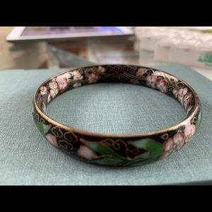 Chinese cloisonné enamel bracelet.